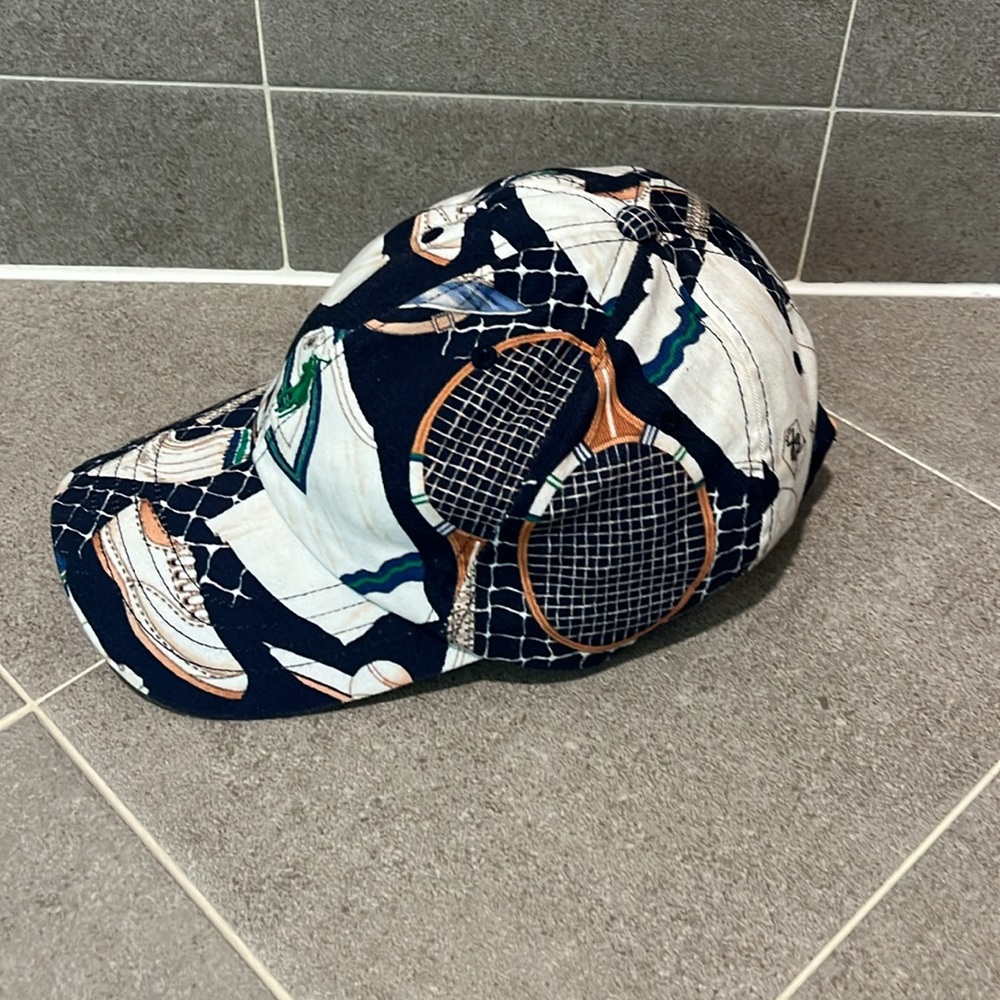 Polo Ralph Lauren Wimbledon Tennis Hat Cap Strap Back One Size - Picture 5 of 16
